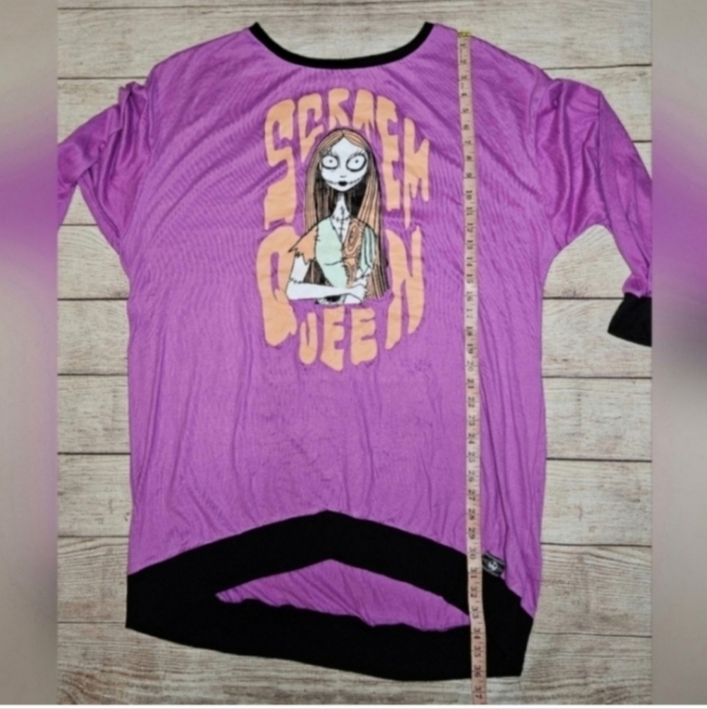 Disney Nightmare before christmas Sally scream queen night shirt pajamas - Picture 4 of 7